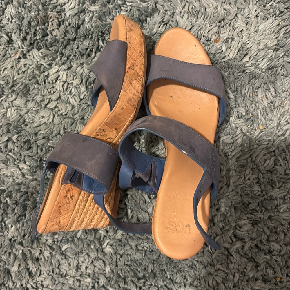 Ugg wedge sandals 8.5